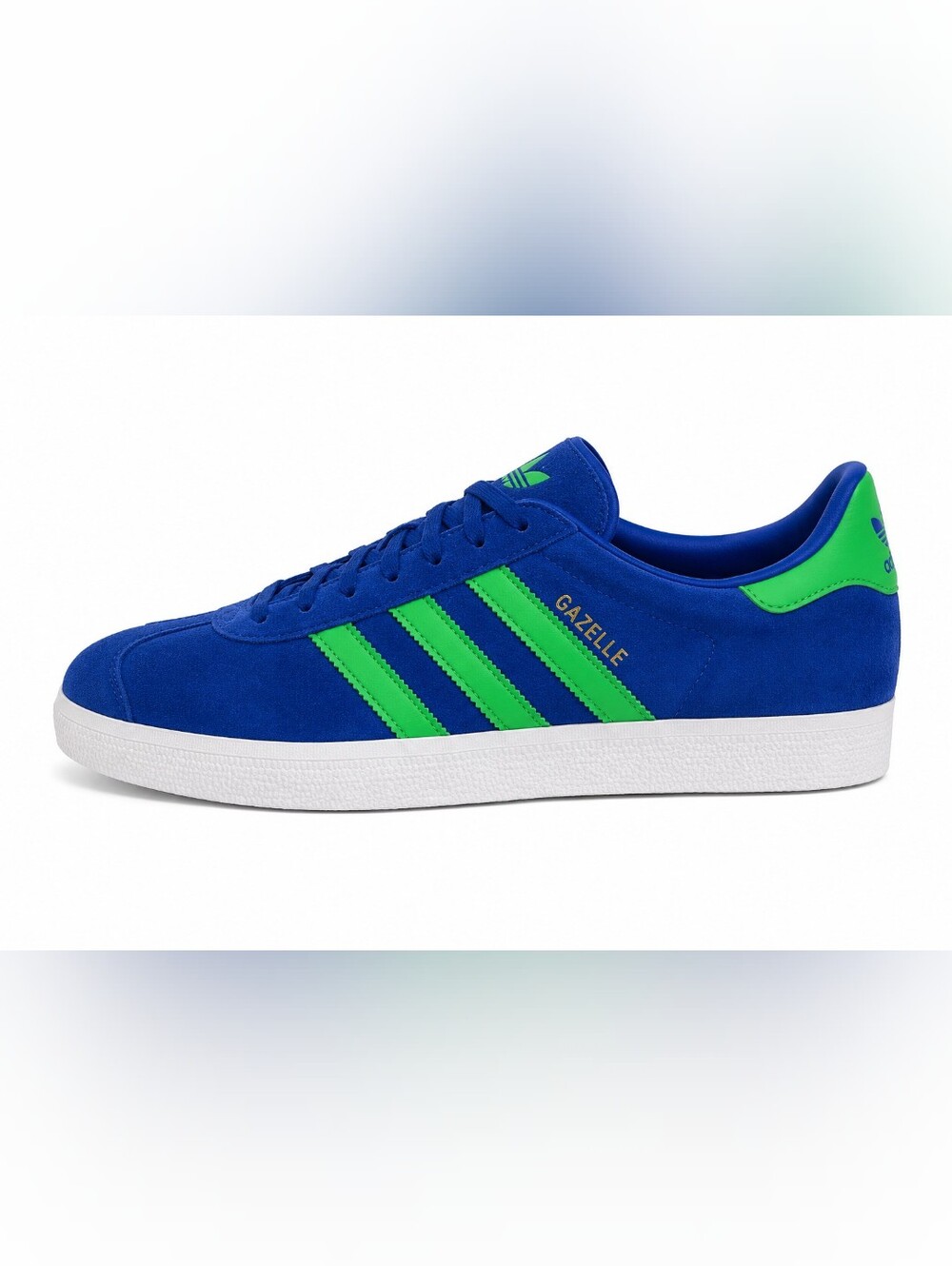 NWT Adidas Gazelle JH5389 Royal Blue Energy Green Sneakers Trainers 11 Blokecore